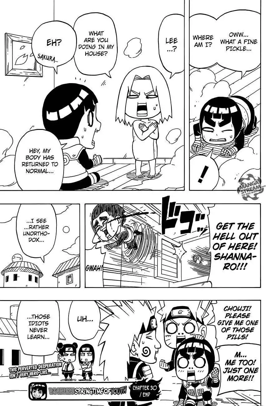 Rock Lee's Springtime of Youth Chapter 30 27